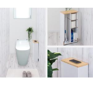 トイレ収納 コーナー ラック 隙間収納 サニタ...の詳細画像2