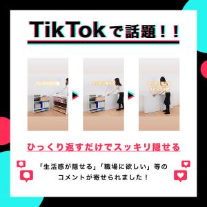 カウンター下収納 1台 棚 薄型 奥行30 高...の詳細画像1