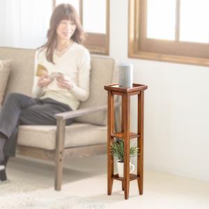 スマートスピーカースタンド 幅19 花台 黄金比 天然木