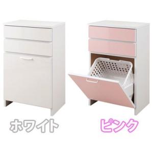 ランドリーラック 洗濯カゴ付き 日本製 完成品...の詳細画像2