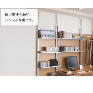 パーテーション 突っ張り 幅90cm 収納 棚...の詳細画像4