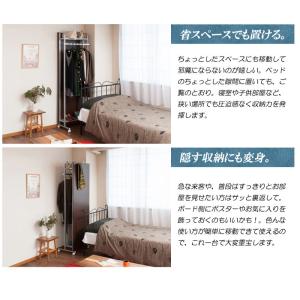 キャスター付きパーテーション(ロッカー)幅90...の詳細画像5