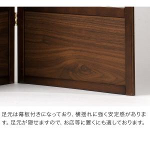 衝立 高さ120cm 3連 和風 アジアン調 ...の詳細画像4