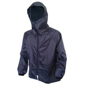 ヤッケ上下セット ネイビー ウインドブレーカー 撥水 防風 ヤッケ