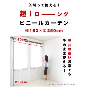 間仕切り カーテン 寒さ対策 ビニール ロング...の詳細画像1