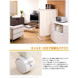 カーテン 布 パーテーション 幅64.5高さ1...の詳細画像3
