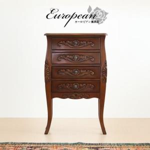 イタリア 家具 ヴェローナクラシック 猫脚サイドチェスト1段 猫脚 輸入