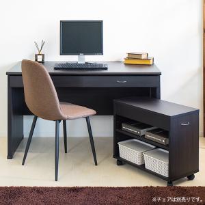 パソコンデスク キャビネット 2点セット デス...の詳細画像2