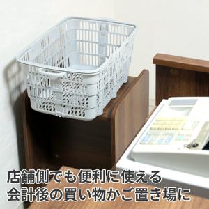 手荷物台 レジカウンター 受付カウンター 幅4...の詳細画像3