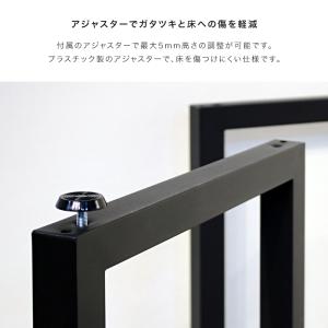テーブル 脚 アイアンレッグ 2本 セット 机...の詳細画像4