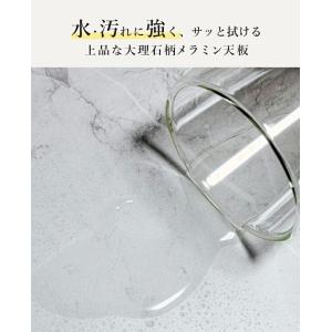 サイドテーブル スリム 木製 収納 丸型 おし...の詳細画像5