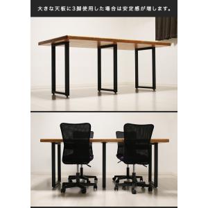 テーブル 脚 アイアン アイアンレッグ 高さ6...の詳細画像4