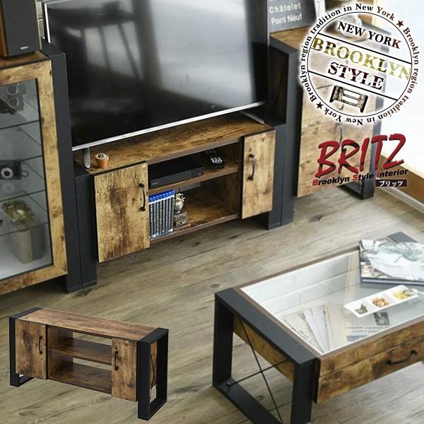ブルックリンスタイル テレビボード 40型 幅90 高さ46 奥行33 ハイタイプ テレビ台 テレビ...
