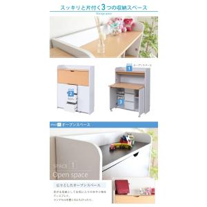 折りたたみデスク 折りたたみ 学習机 勉強机 ...の詳細画像3