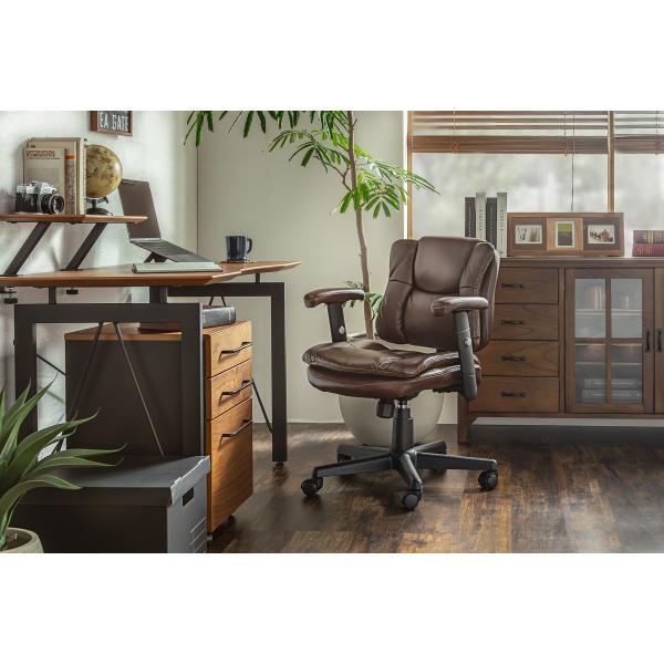 オフィスチェア 幅65 奥行67 高さ84.5-93.5 座面の高さ43-52cm 椅子 チェア オ...