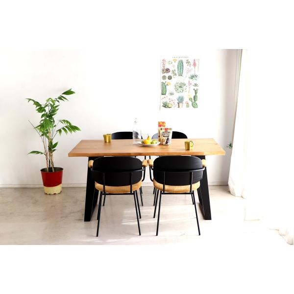 ダイニングテーブル 幅150cm 食卓テーブル リビングテーブル 木製 シンプル ハイテーブル 北欧...