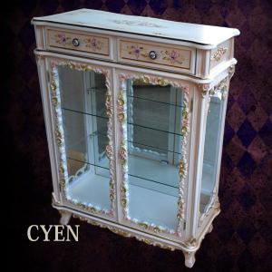 ロココ調 猫脚 キャビネット 1901 オープン記念 輸入家具 お引き取り