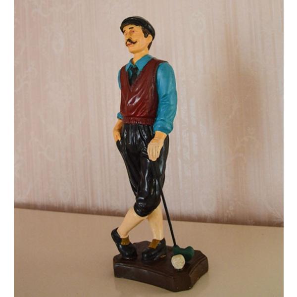 輸入インテリア　ゴルファ− 置物 ゴルフ オープン記念
