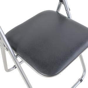 6脚セット 折りたたみイス ベーシックタイプ ...の詳細画像4