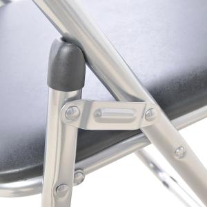 折りたたみ椅子 ベーシックタイプ W445 D...の詳細画像3