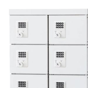 国内メーカー品 小物入れロッカー 3列10段3...の詳細画像2