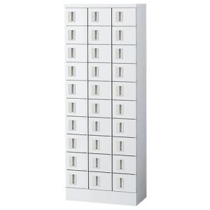 国内メーカー品 小物入れロッカー 3列10段3...の詳細画像1