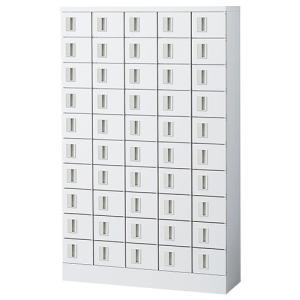 国内メーカー品 小物入れロッカー 5列10段5...の詳細画像1