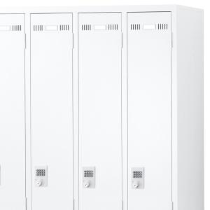国内メーカー品 ボタンキー式 4人用スチールロ...の詳細画像2