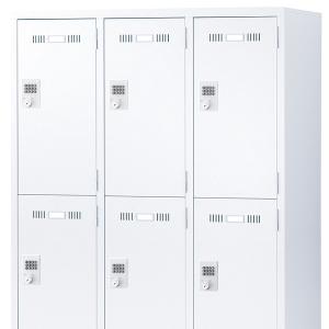 国内メーカー品 ボタンキー式 9人用スチールロ...の詳細画像2