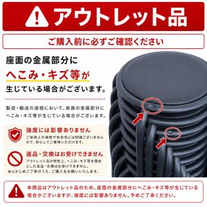 丸椅子 パイプ椅子 10脚セット 【アウトレッ...の詳細画像1