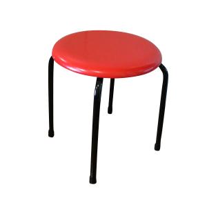 丸いす ロータイプ (完成品) 高さ35cm低...の詳細画像2