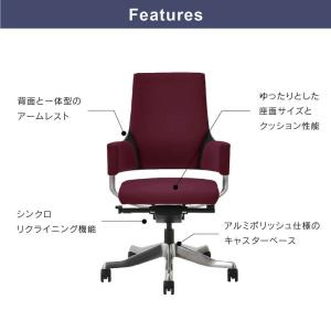 関家具 公式店 オフィスチェア デルフィー ミ...の詳細画像2