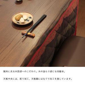 こたつ テーブル ハイタイプ 90cm幅 正方...の詳細画像3