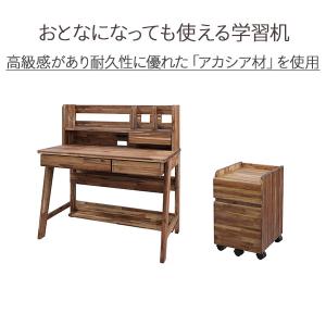 学習机 3点セット 学習デスク 上棚付き ワゴ...の詳細画像1