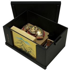 兜12号収納箱飾り 節句人形 16 66 738 Zz 家具のコンシェルジュ 兜飾り 兜収納飾り 6d22 738 兜飾り 初節句 五月飾り 節句人形 五月人形 6d22 738