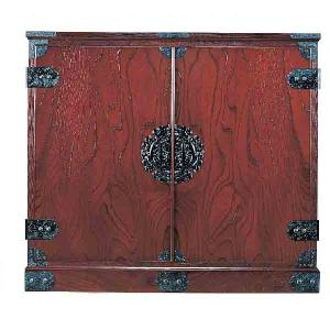 受注生産品 民芸家具 和 民芸箪笥 115cm幅 筑後民芸 112整理タンス