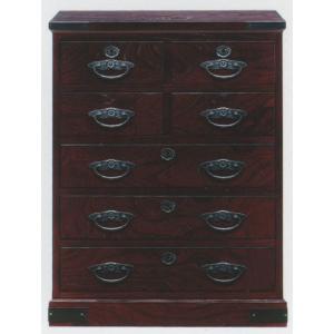 榎津民芸家具 60チェスト 幅60cm 整理箪笥 国産ケヤキ使用 蟻組 桐