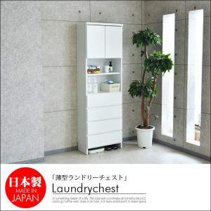 ランドリー収納 幅45 ランドリーチェスト 完成品 国産品 : 家具の杜