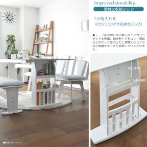 4人掛け 6人掛け 120〜160cm 6点セ...の詳細画像5