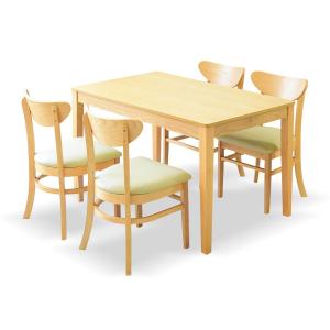 ダイニングテーブルセット 4人掛け 120cm...の詳細画像1