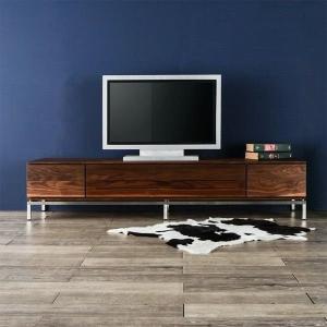 ローボード テレビ台 ロータイプ TVボード TV台 テレビボード リビング収納 北欧モダン Broady 幅180cm ウォールナット