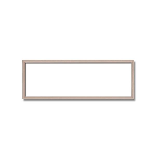 〔 長方形額 〕 木製額 カラー長方形額 500×150mm ピンクベージュ 縦横兼用額 カラー4色...