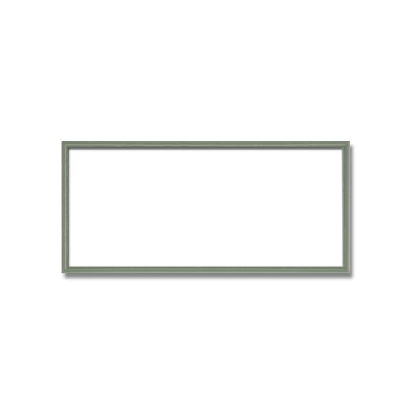 〔 長方形額 〕 木製額 カラー長方形額 500×250mm グリーン 縦横兼用額 カラー4色展開 ...