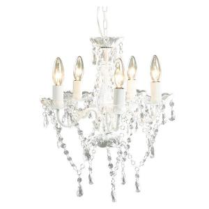 シャンデリア 照明器具 約幅38×奥行38×高さ...の商品画像