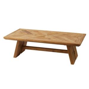 ローテーブル リビングテーブル 約幅130cm ブラウン 木製 パイン古材 完成品 リビング ダイニング インテリア家具 お店｜kaguoh