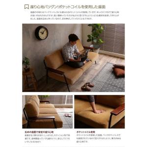 送料無料 3人掛コーデュロイソファ 三人掛けソ...の詳細画像3