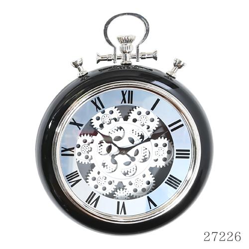 掛け時計 ギア Sサイズ 31cm ブラック 壁掛時計 壁掛け時計 ウォールクロック 掛時計 インテ...