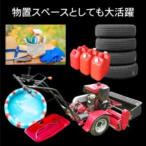 アルミサイクルハウス L 4台用 5台用 Lサ...の詳細画像4