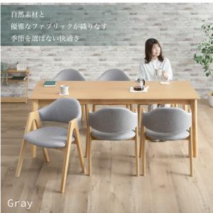 ダイニングテーブルセット 6人掛け 7点セット...の詳細画像3