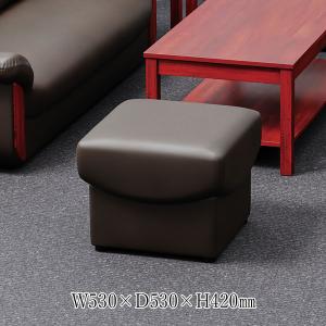 スツール 椅子 ソファ オットマン 腰掛け 補助椅子 コンパクト ビニールレザー張り ブラウン 茶 ブラック 黒 AC-0414｜kaguro